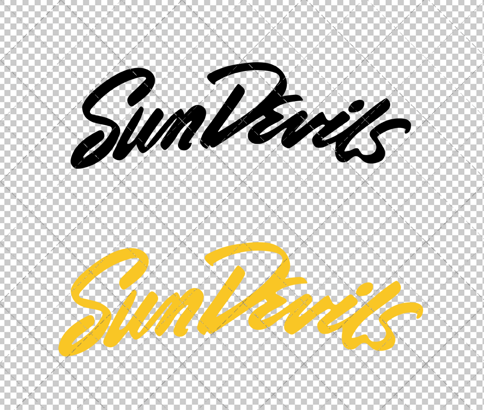 Arizona State Sun Devils Wordmark 2011 002, Svg, Dxf, Eps, Png - SvgShopArt