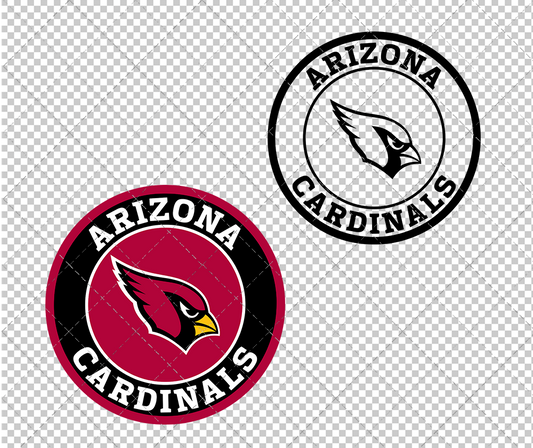 Arizona Cardinals Circle 2005, Svg, Dxf, Eps, Png - SvgShopArt
