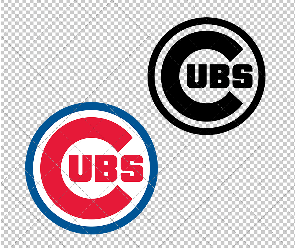 Chicago Cubs Alternate 1970, Svg, Dxf, Eps, Png - SvgShopArt