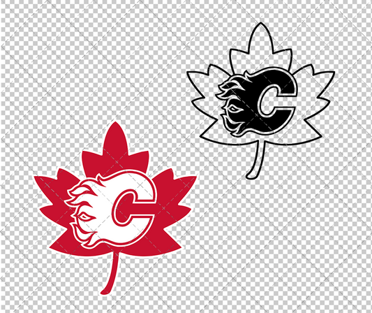 Calgary Flames Concept 2020 007, Svg, Dxf, Eps, Png - SvgShopArt