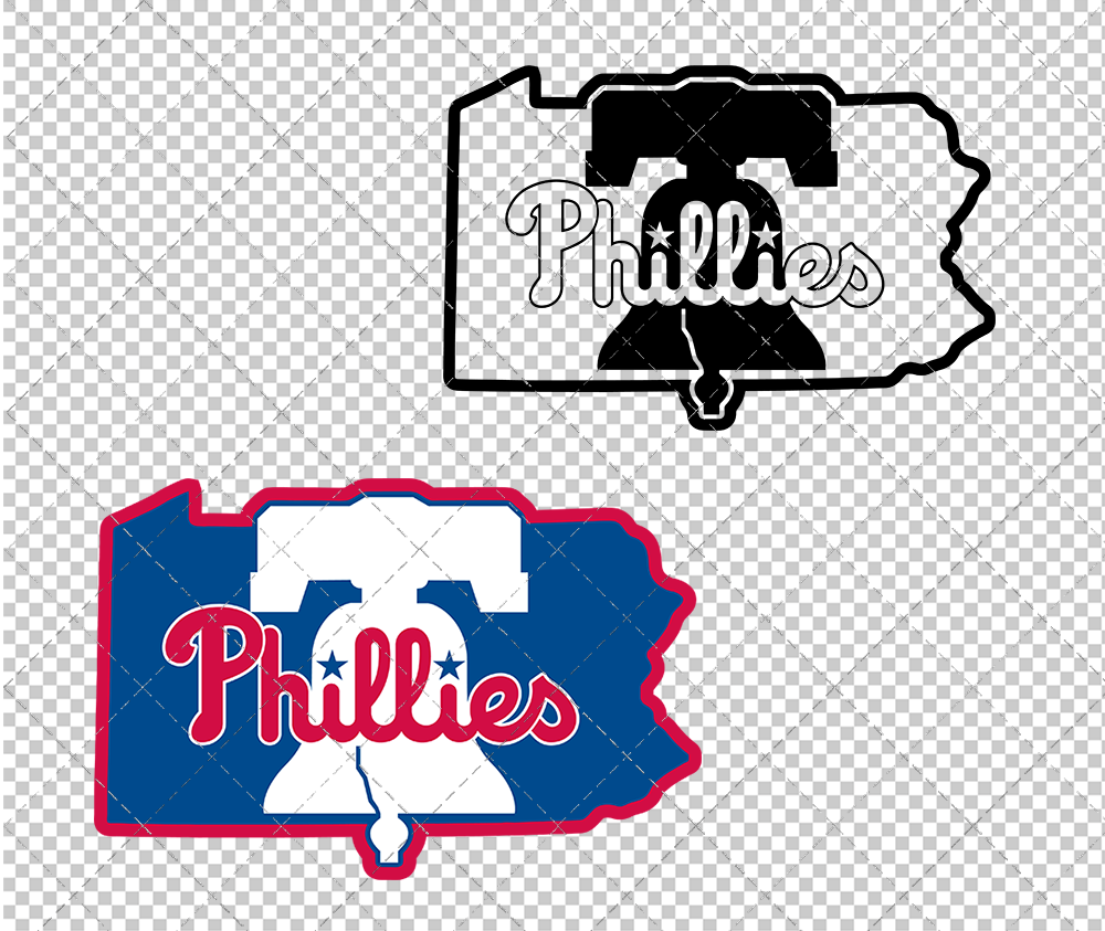 Philadelphia Phillies Concept 2019, Svg, Dxf, Eps, Png - SvgShopArt