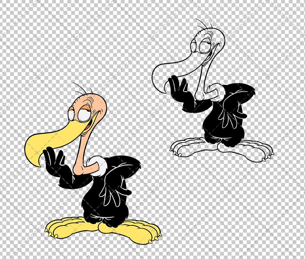 Beaky Buzzard - Looney Tunes, Svg, Dxf, Eps, Png - SvgShopArt