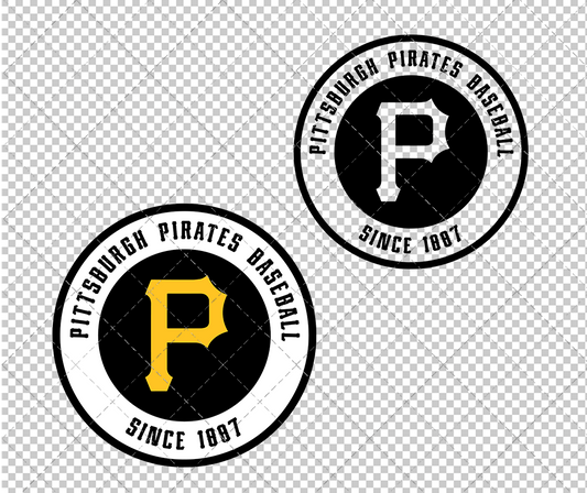 Pittsburgh Pirates Alternate 2010, Svg, Dxf, Eps, Png - SvgShopArt