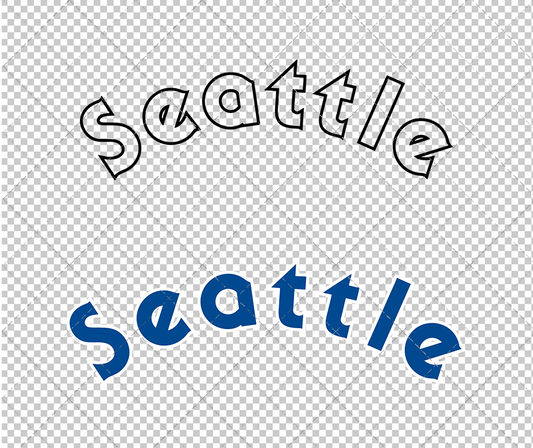 Seattle Mariners Jersey 1977, Svg, Dxf, Eps, Png - SvgShopArt