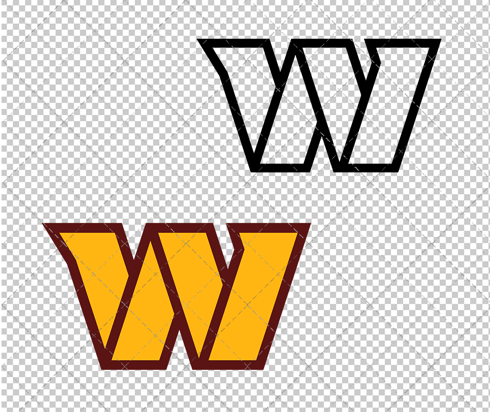 Washington Commanders Secondary 2022, Svg, Dxf, Eps, Png - SvgShopArt