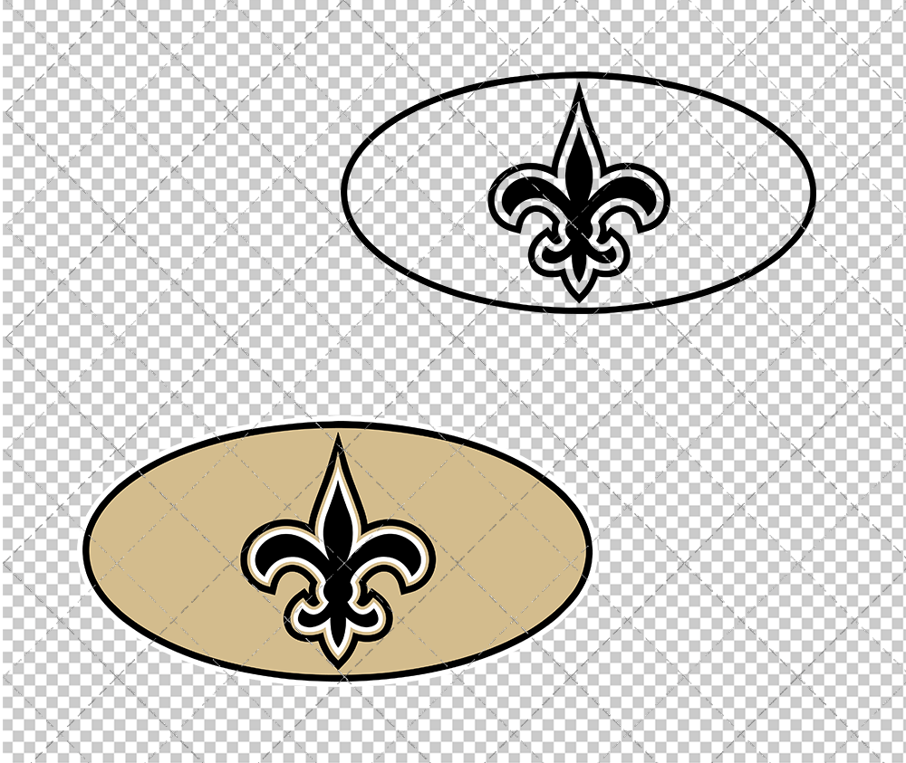 New Orleans Saints Concept 2012 003, Svg, Dxf, Eps, Png - SvgShopArt