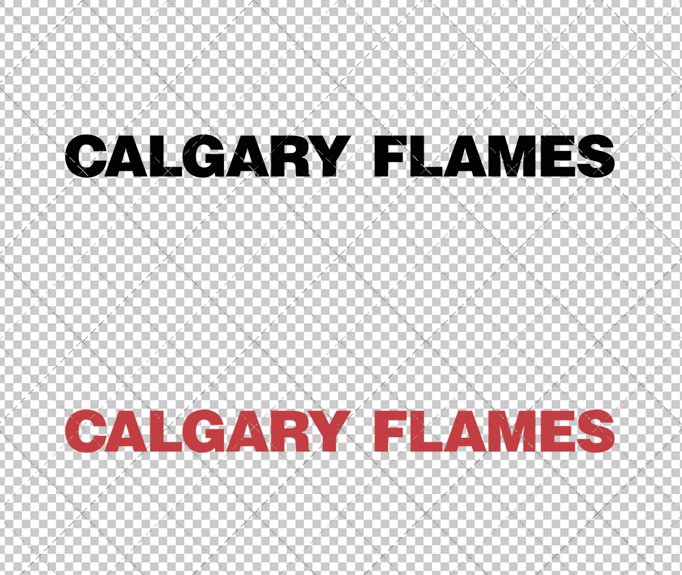 Calgary Flames Wordmark 1980, Svg, Dxf, Eps, Png - SvgShopArt