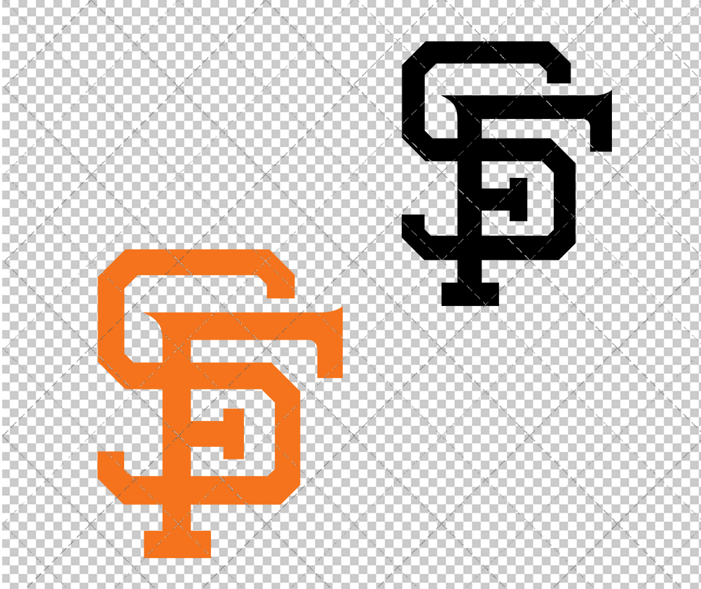 San Francisco Giants Cap 1977, Svg, Dxf, Eps, Png - SvgShopArt