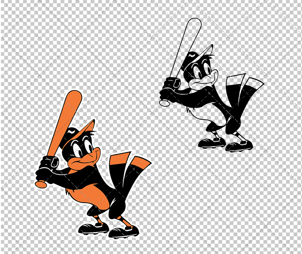 Baltimore Orioles Alternate 2002, Svg, Dxf, Eps, Png - SvgShopArt