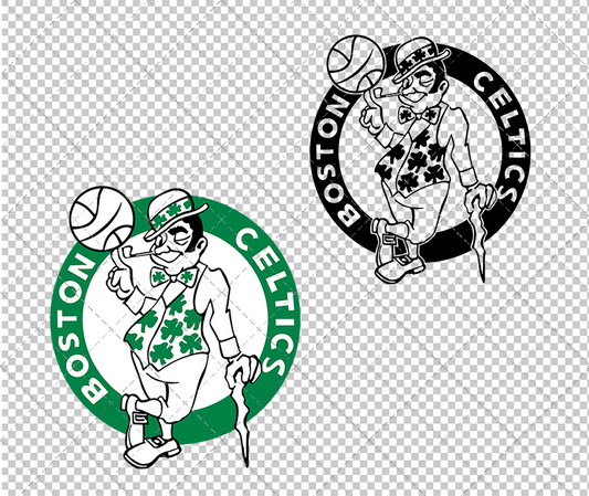 Boston Celtics 1971, Svg, Dxf, Eps, Png - SvgShopArt