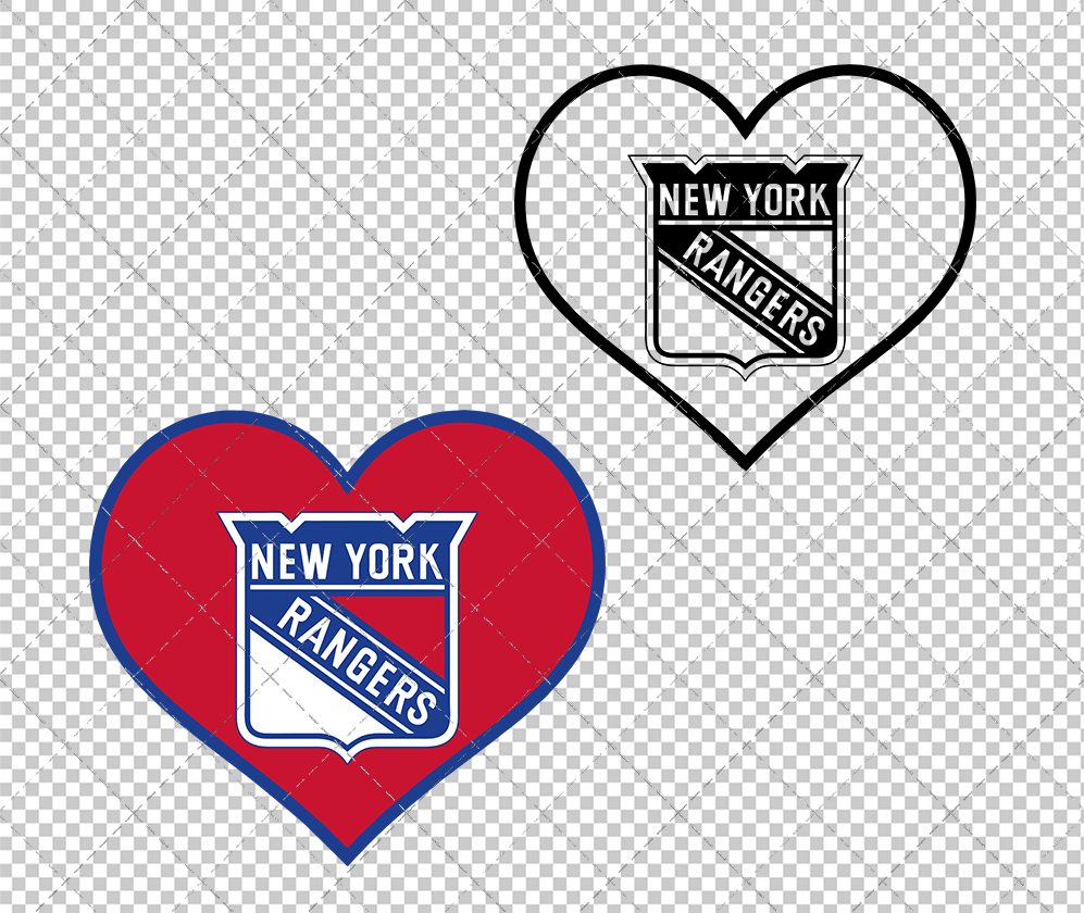 New York Rangers Concept 1999 003, Svg, Dxf, Eps, Png - SvgShopArt