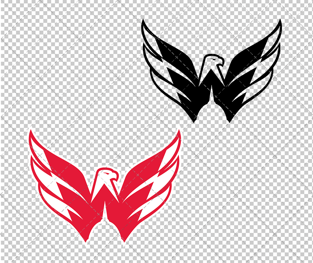 Washington Capitals Concept 2007 002, Svg, Dxf, Eps, Png - SvgShopArt