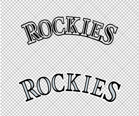 Colorado Rockies Jersey 2017, Svg, Dxf, Eps, Png - SvgShopArt