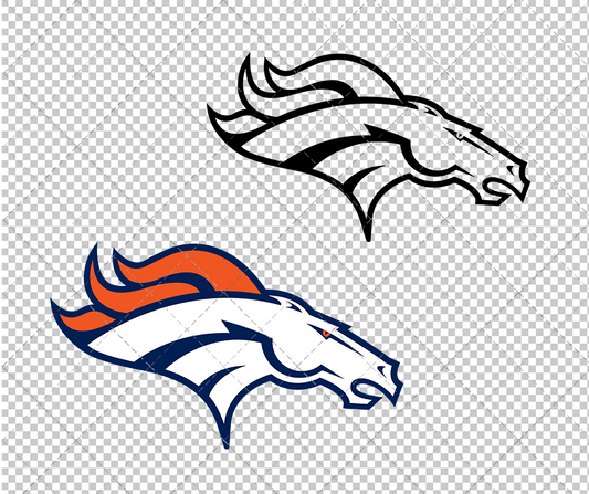 Denver Broncos 1997, Svg, Dxf, Eps, Png - SvgShopArt