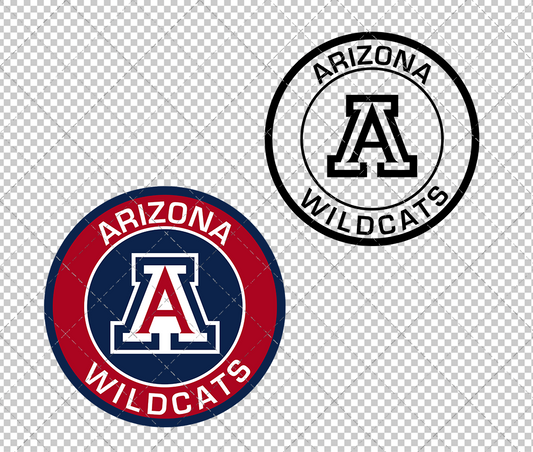 Arizona Wildcats Circle 2013, Svg, Dxf, Eps, Png - SvgShopArt