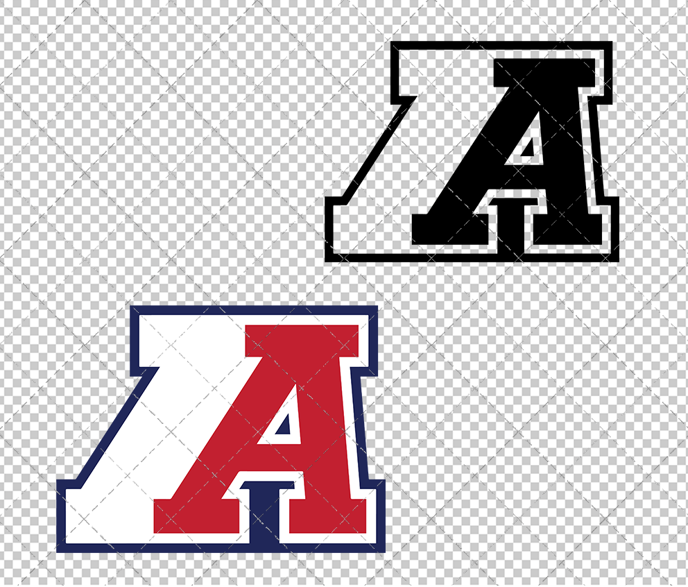 Arizona Wildcats Alternate 1977, Svg, Dxf, Eps, Png - SvgShopArt