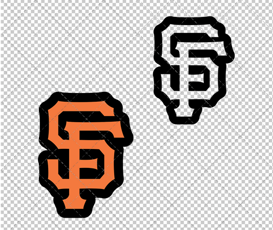 San Francisco Giants Concept 2000 002, Svg, Dxf, Eps, Png - SvgShopArt