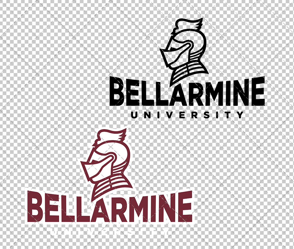 Bellarmine Knights Alternate 2020 003, Svg, Dxf, Eps, Png - SvgShopArt