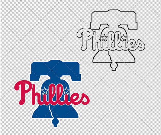 Philadelphia Phillies 2019, Svg, Dxf, Eps, Png - SvgShopArt