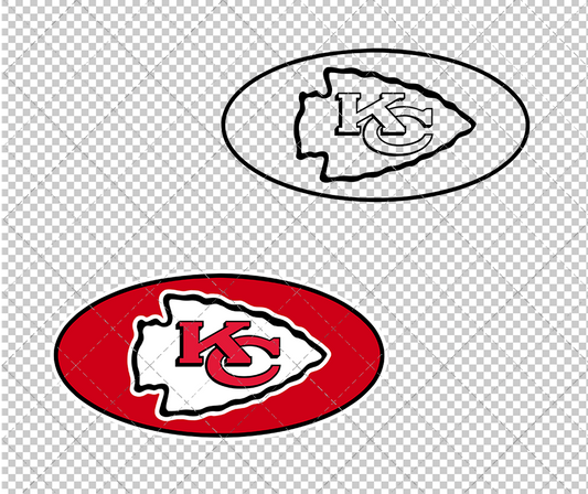 Kansas City Chiefs Concept 1972 003, Svg, Dxf, Eps, Png - SvgShopArt