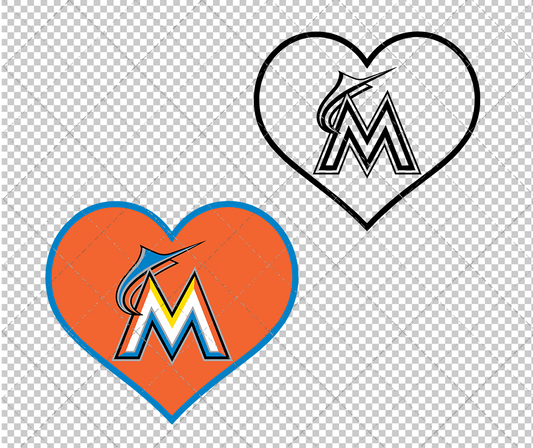 Miami Marlins Concept 2012, Svg, Dxf, Eps, Png - SvgShopArt