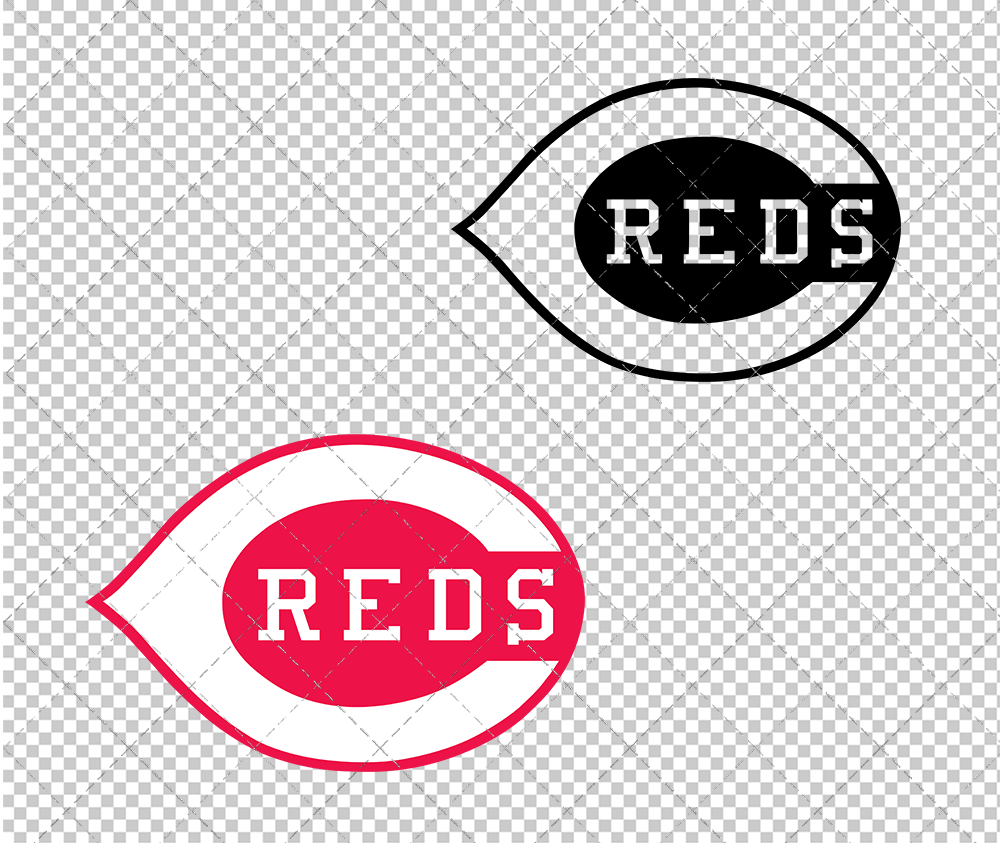 Cincinnati Reds 1993, Svg, Dxf, Eps, Png - SvgShopArt