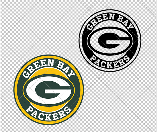 Green Bay Packers Circle 2006 002, Svg, Dxf, Eps, Png - SvgShopArt