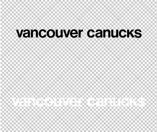 Vancouver Canucks Wordmark 1970 006, Svg, Dxf, Eps, Png - SvgShopArt