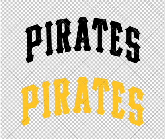 Pittsburgh Pirates Jersey 1977, Svg, Dxf, Eps, Png - SvgShopArt