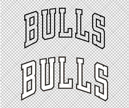 Chicago Bulls Jersey 1985 002, Svg, Dxf, Eps, Png - SvgShopArt