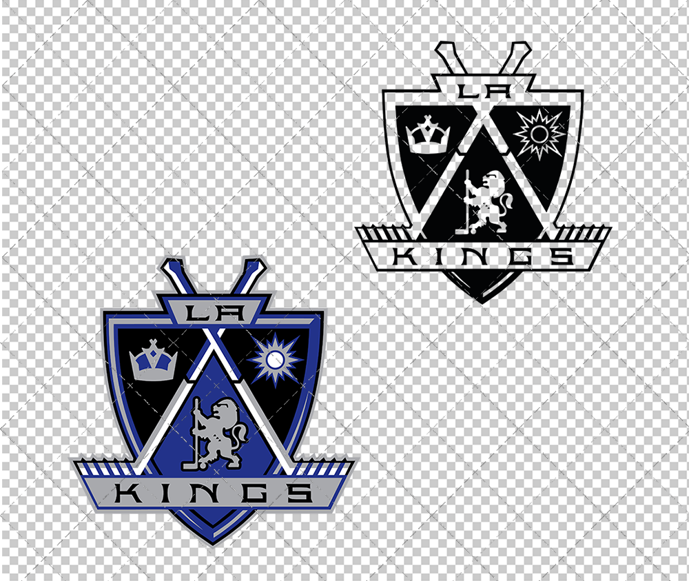 Los Angeles Kings 1998, Svg, Dxf, Eps, Png - SvgShopArt