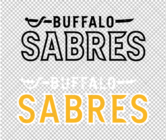 Buffalo Sabres Wordmark 2013 002, Svg, Dxf, Eps, Png - SvgShopArt