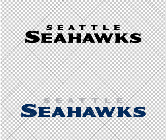 Seattle Seahawks Wordmark 2012, Svg, Dxf, Eps, Png - SvgShopArt