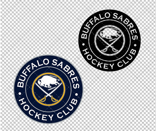 Buffalo Sabres Circle 2010 004, Svg, Dxf, Eps, Png - SvgShopArt