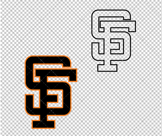 San Francisco Giants Jersey 1983, Svg, Dxf, Eps, Png - SvgShopArt