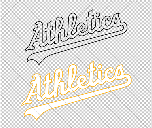 Oakland Athletics Jersey 1994, Svg, Dxf, Eps, Png - SvgShopArt