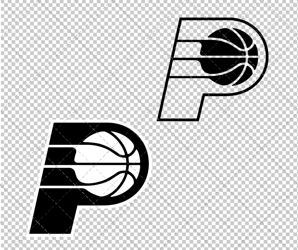 Indiana Pacers Concept 2005, Svg, Dxf, Eps, Png - SvgShopArt