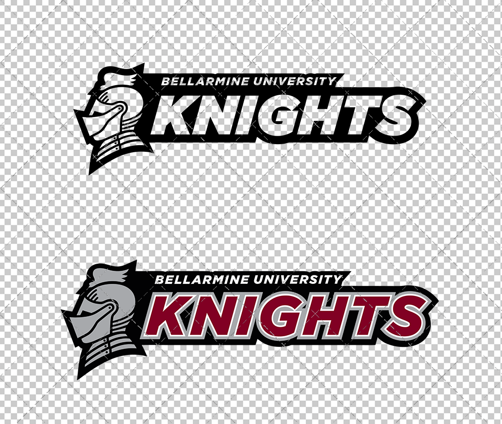 Bellarmine Knights Alternate 2010 006, Svg, Dxf, Eps, Png - SvgShopArt