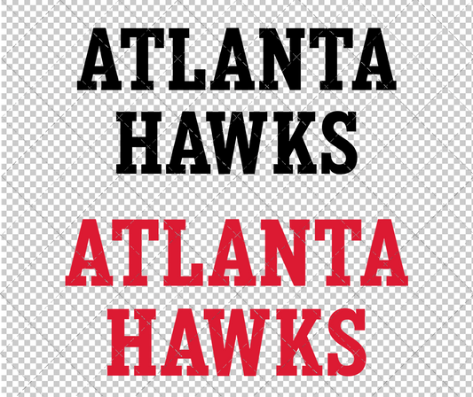 Atlanta Hawks Wordmark 2020, Svg, Dxf, Eps, Png - SvgShopArt