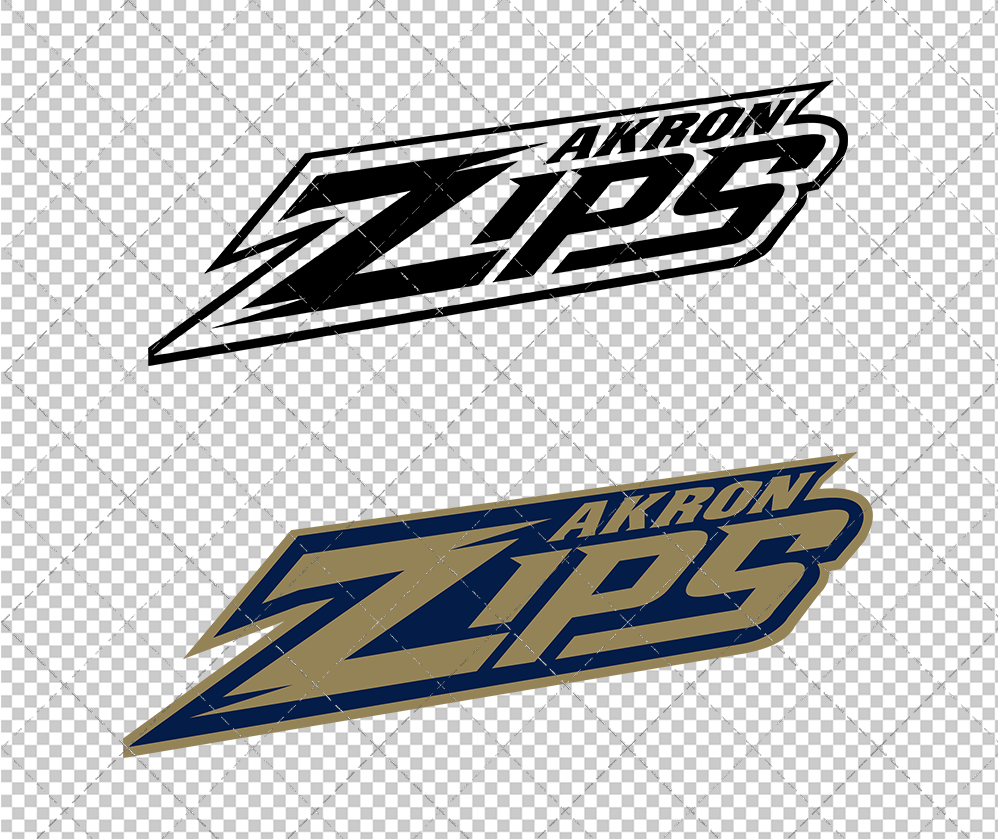 Akron Zips Wordmark 2002 003, Svg, Dxf, Eps, Png - SvgShopArt