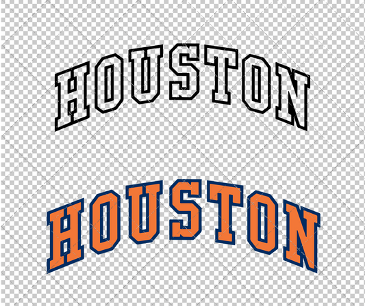 Houston Astros Jersey 1973, Svg, Dxf, Eps, Png - SvgShopArt