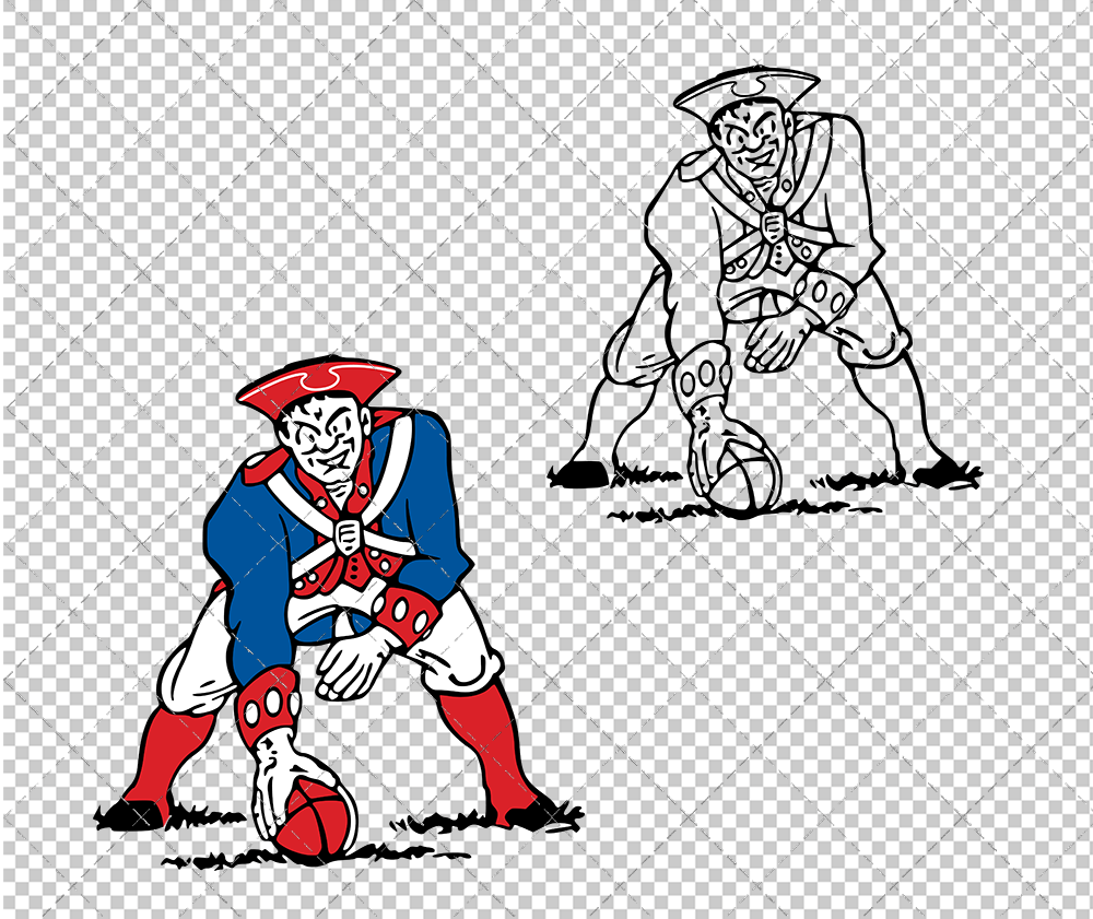 New England Patriots 1960, Svg, Dxf, Eps, Png - SvgShopArt