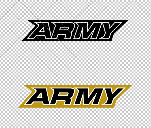 Army Black Knights Alternate 2000 005, Svg, Dxf, Eps, Png - SvgShopArt