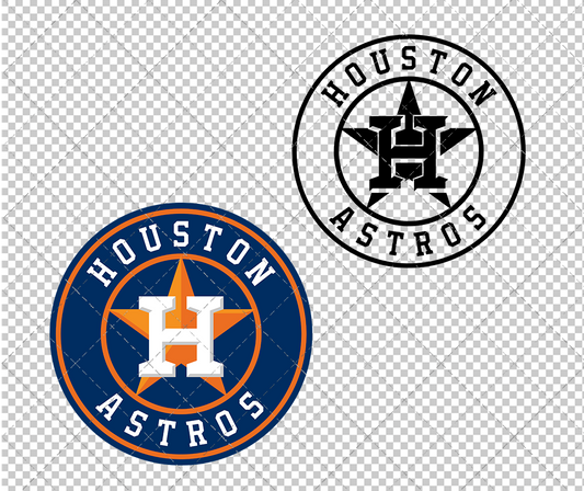 Houston Astros 2013, Svg, Dxf, Eps, Png - SvgShopArt