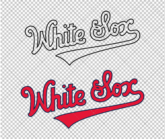 Chicago White Sox Jersey 1942, Svg, Dxf, Eps, Png - SvgShopArt