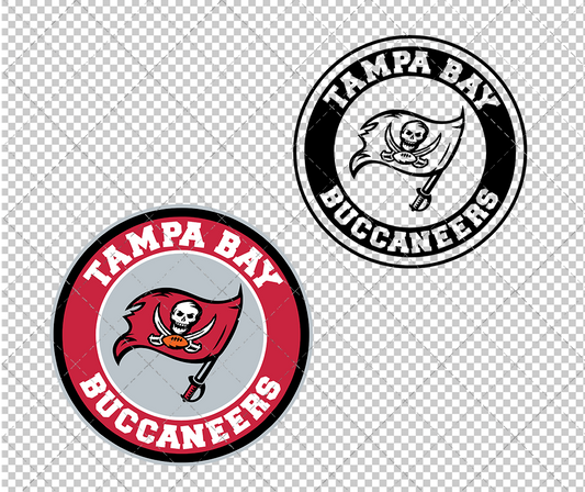 Tampa Bay Buccaneers Circle 1997, Svg, Dxf, Eps, Png - SvgShopArt