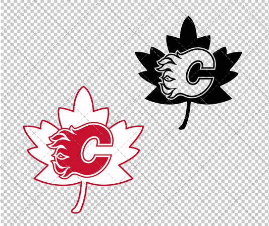 Calgary Flames Concept 2020 008, Svg, Dxf, Eps, Png - SvgShopArt