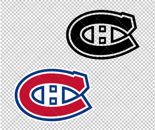 Montreal Canadiens 1956, Svg, Dxf, Eps, Png - SvgShopArt