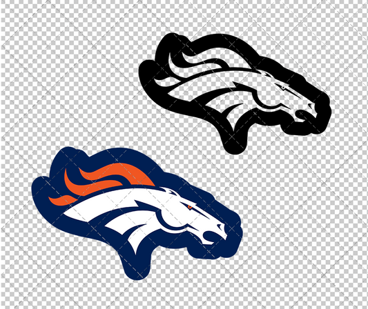 Denver Broncos Concept 1997 002, Svg, Dxf, Eps, Png - SvgShopArt