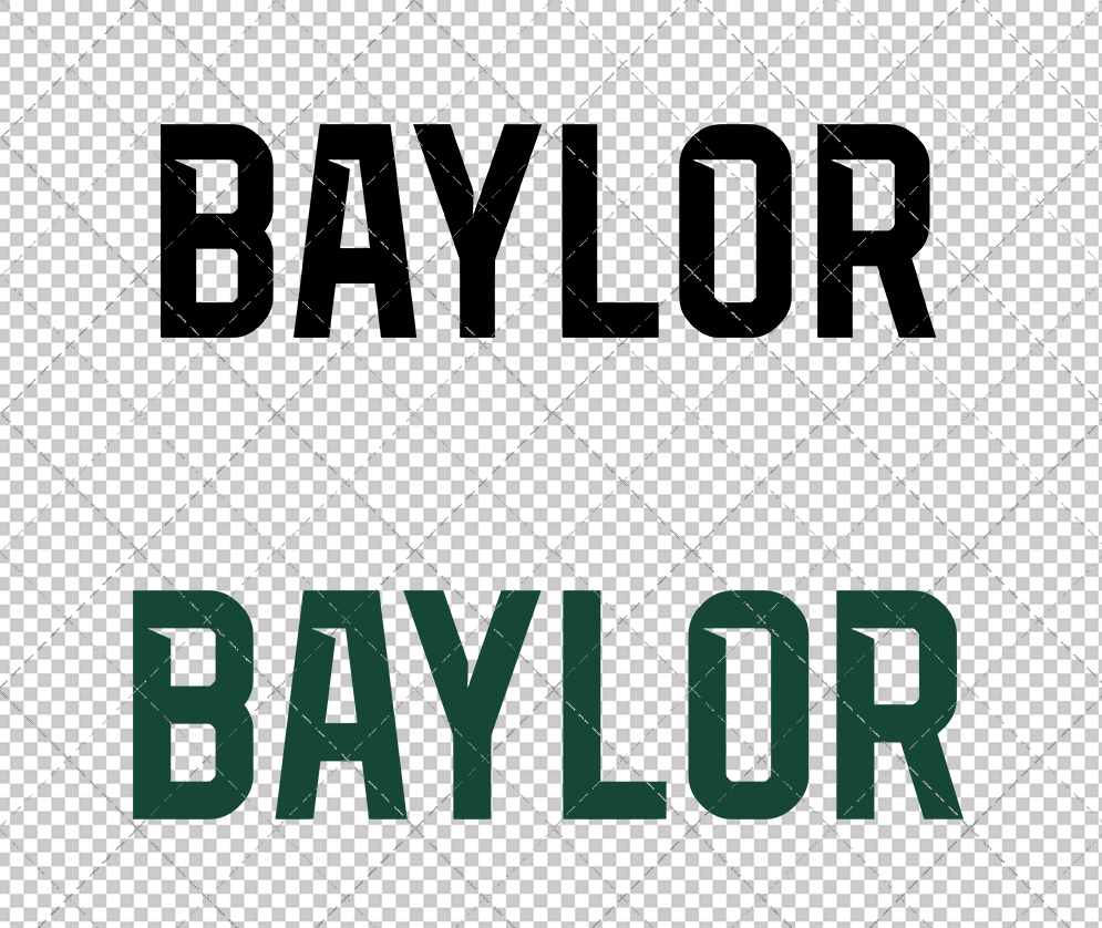 Baylor Bears Wordmark 2019, Svg, Dxf, Eps, Png - SvgShopArt